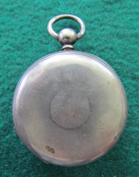 Waltham Open Faced Pocket Watch By William Ellery 1877