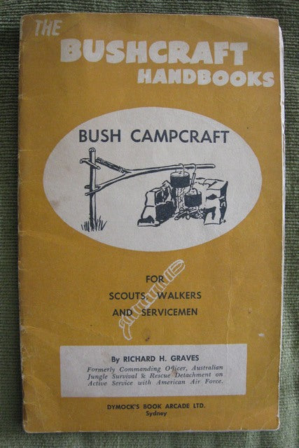Bush Campcraft Australian Boy Scouting book