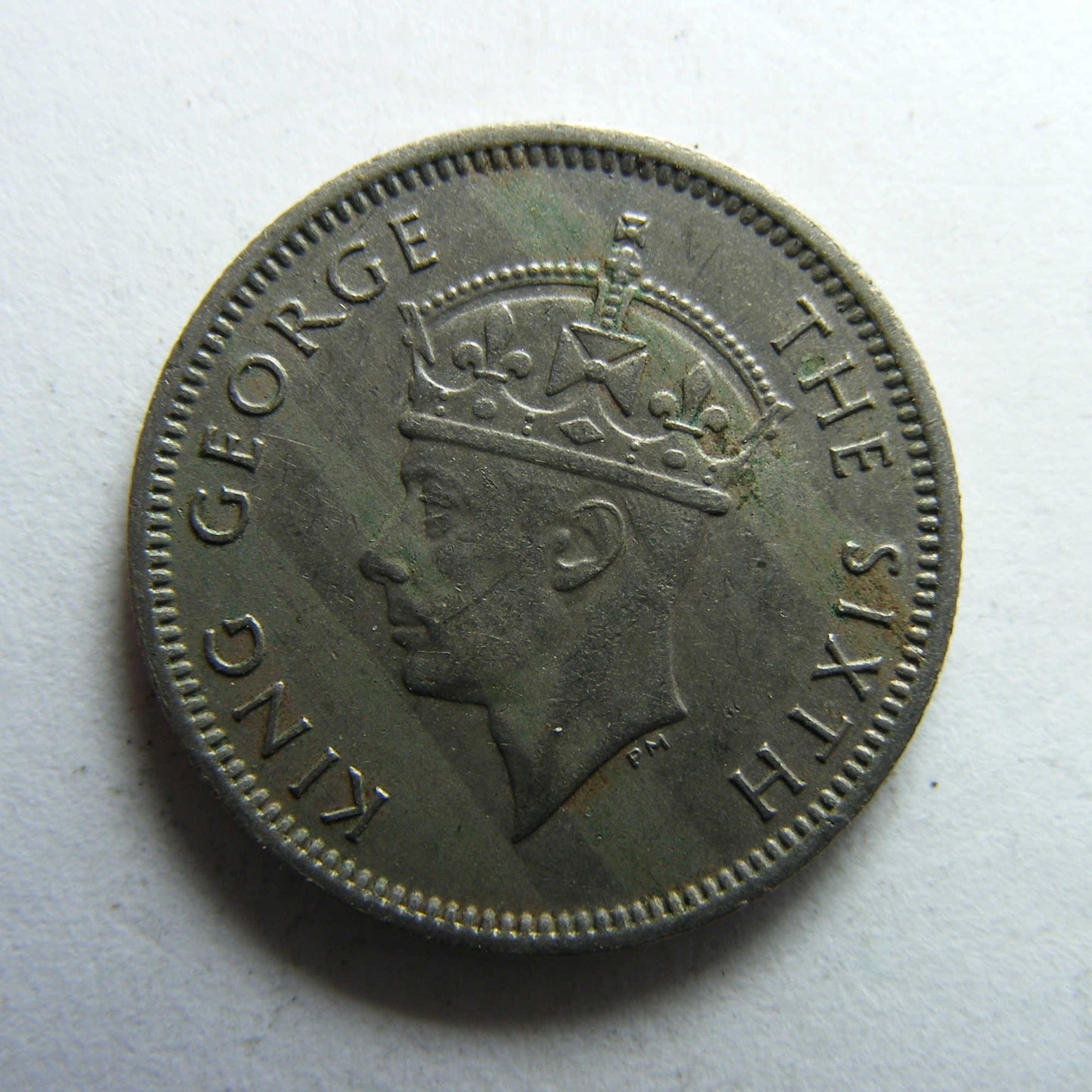 Malaya 1949 Ten Cent King George VI Coin