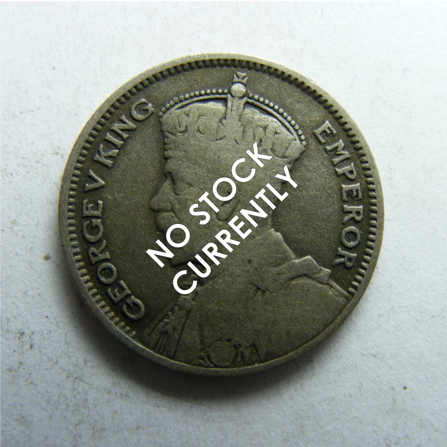 New Zealand 1935 Threepence King George V Coin