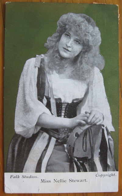 Postcard Miss Nellie Stewart by Harding & Billings series 93 'Our Nellie"