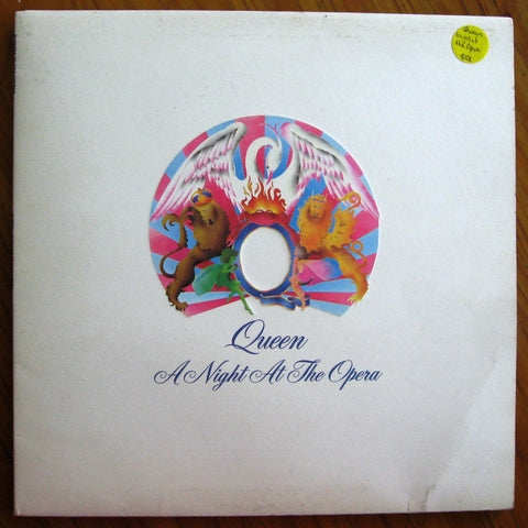 Queen - Night at The Opera vinyl LP 33rpm record Elektra label 7E 1053