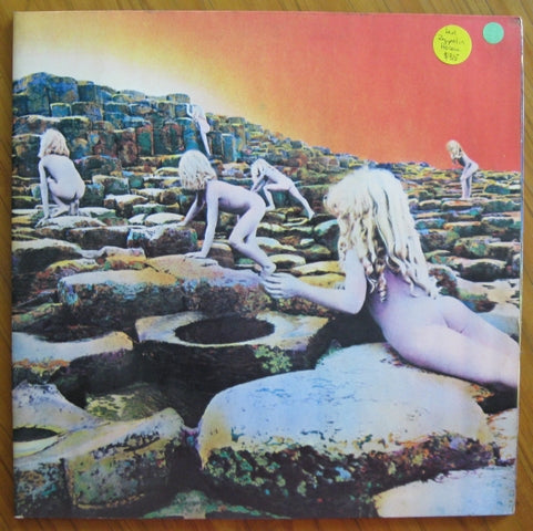 Led Zeppelin - Houses of The Holy vinyl LP 33rpm record Atlantic label Limited SD 7255