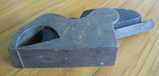Preston Steel infill bullnose plane with ebony wedge c1890
