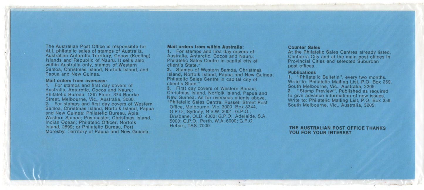 Australian Antarctic Territory 1972 10th Anniversary Of Antarctic Treaty Stamp Pack (3)