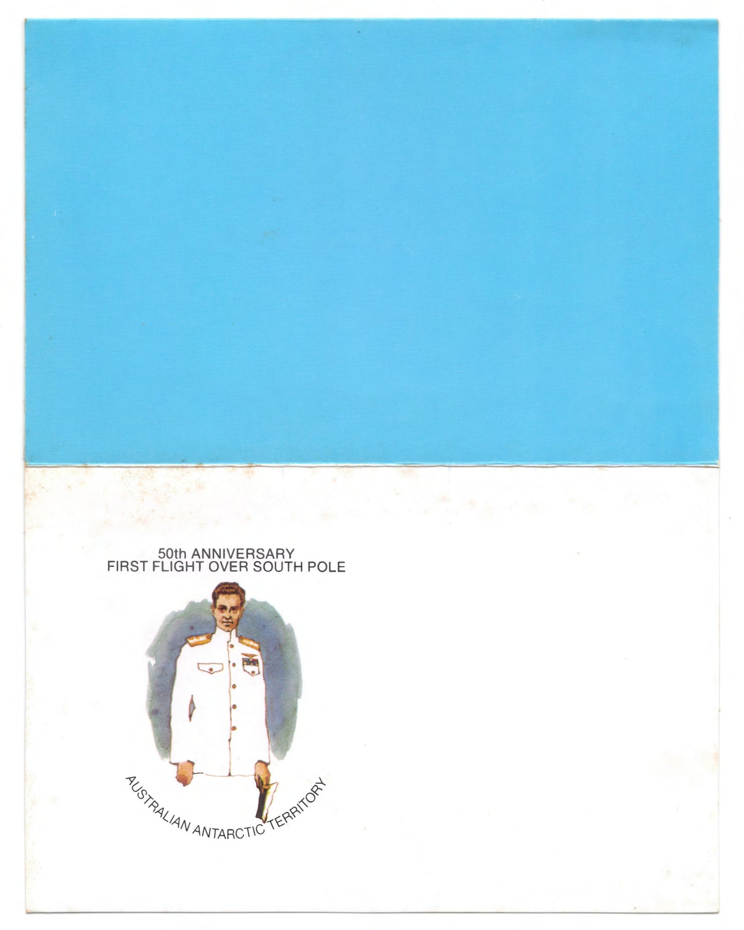 Australian Antarctic Territory 1979 50th Anniversary Flight Over The South Pole Stamp Pack Australia Post Pack (POP)