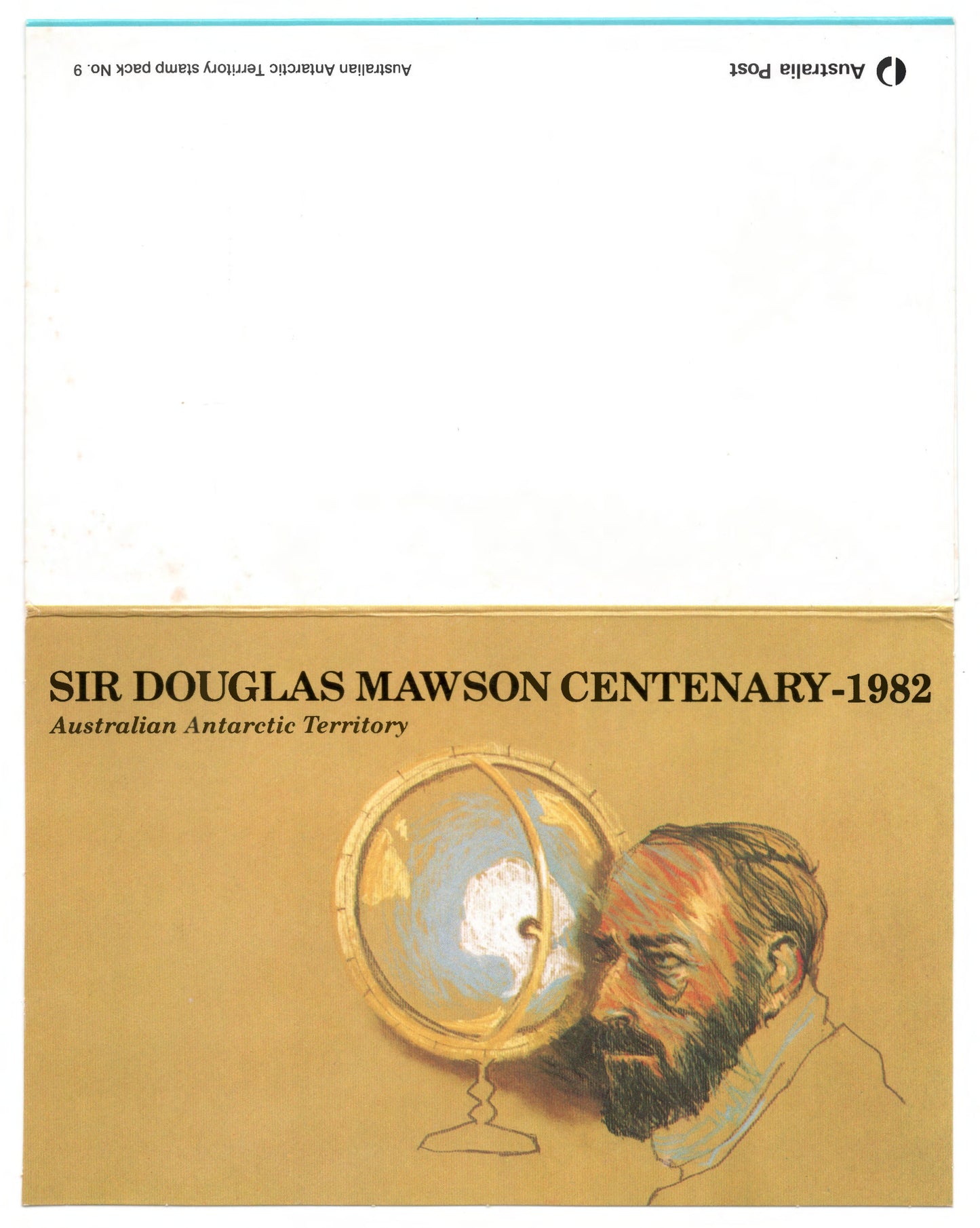 Australian Antarctic Territory 1982 Sir Douglas Mawson Centenary Stamp Pack Australia Post Pack (POP)
