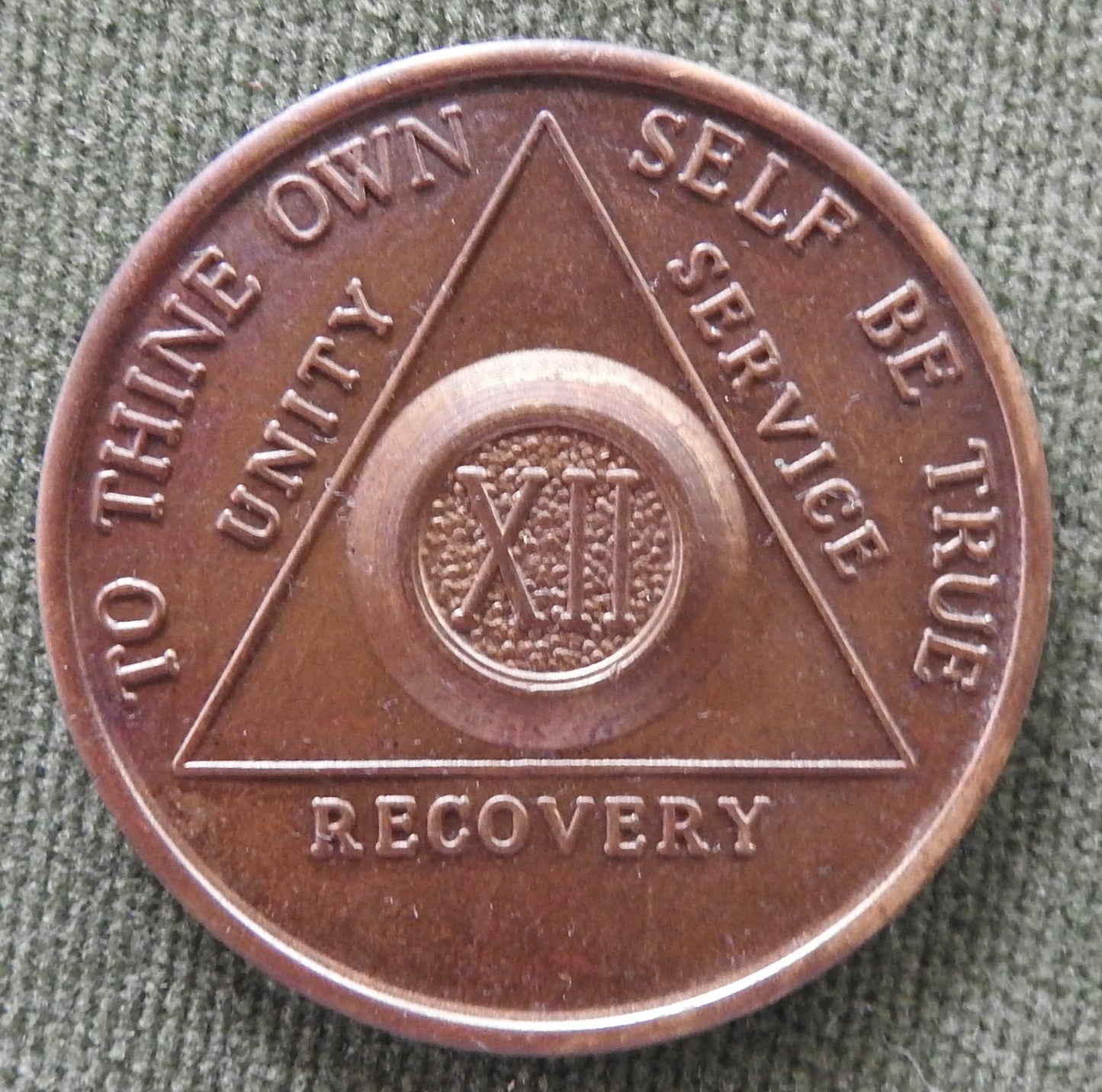 Alcoholics Anonymous Sobriety Token