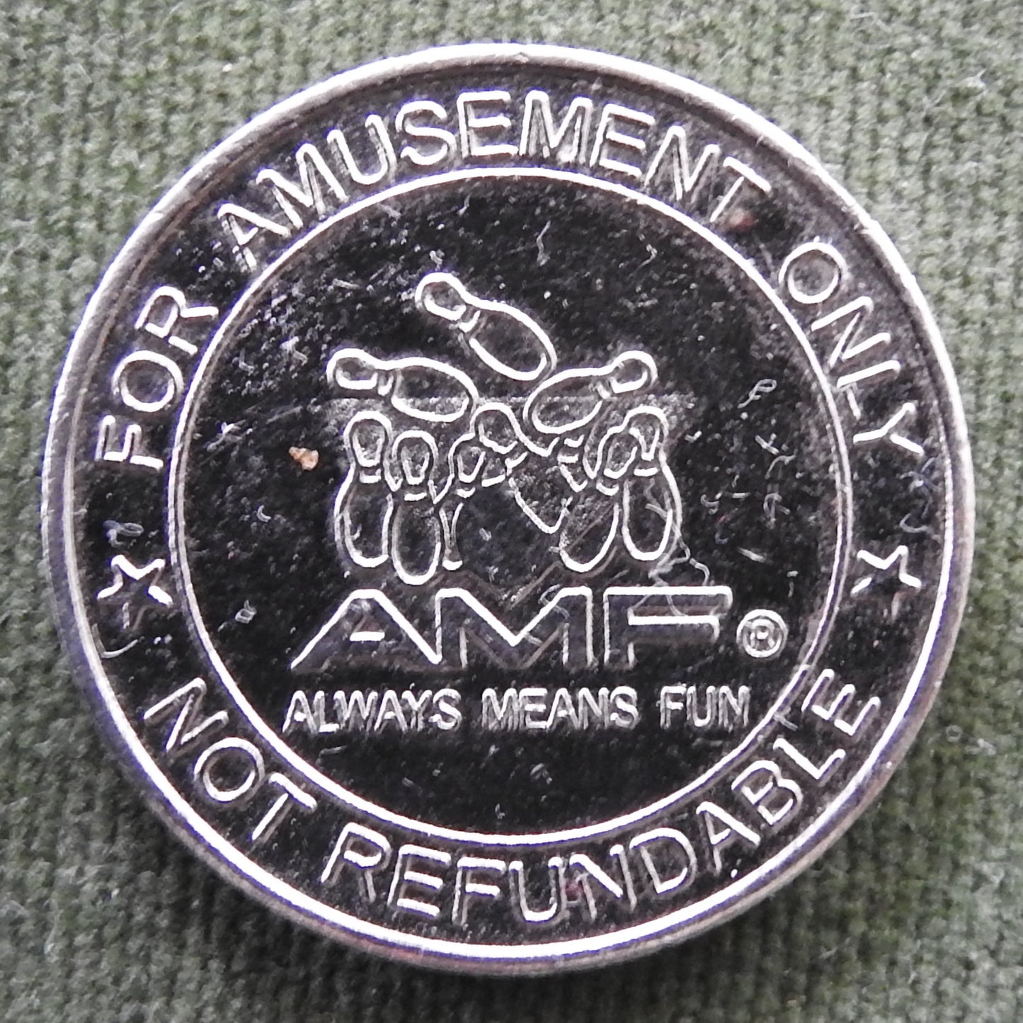 AMF Bowling Amusement Token - Always Means Fun