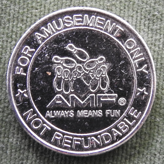 AMF Bowling Amusement Token - Always Means Fun