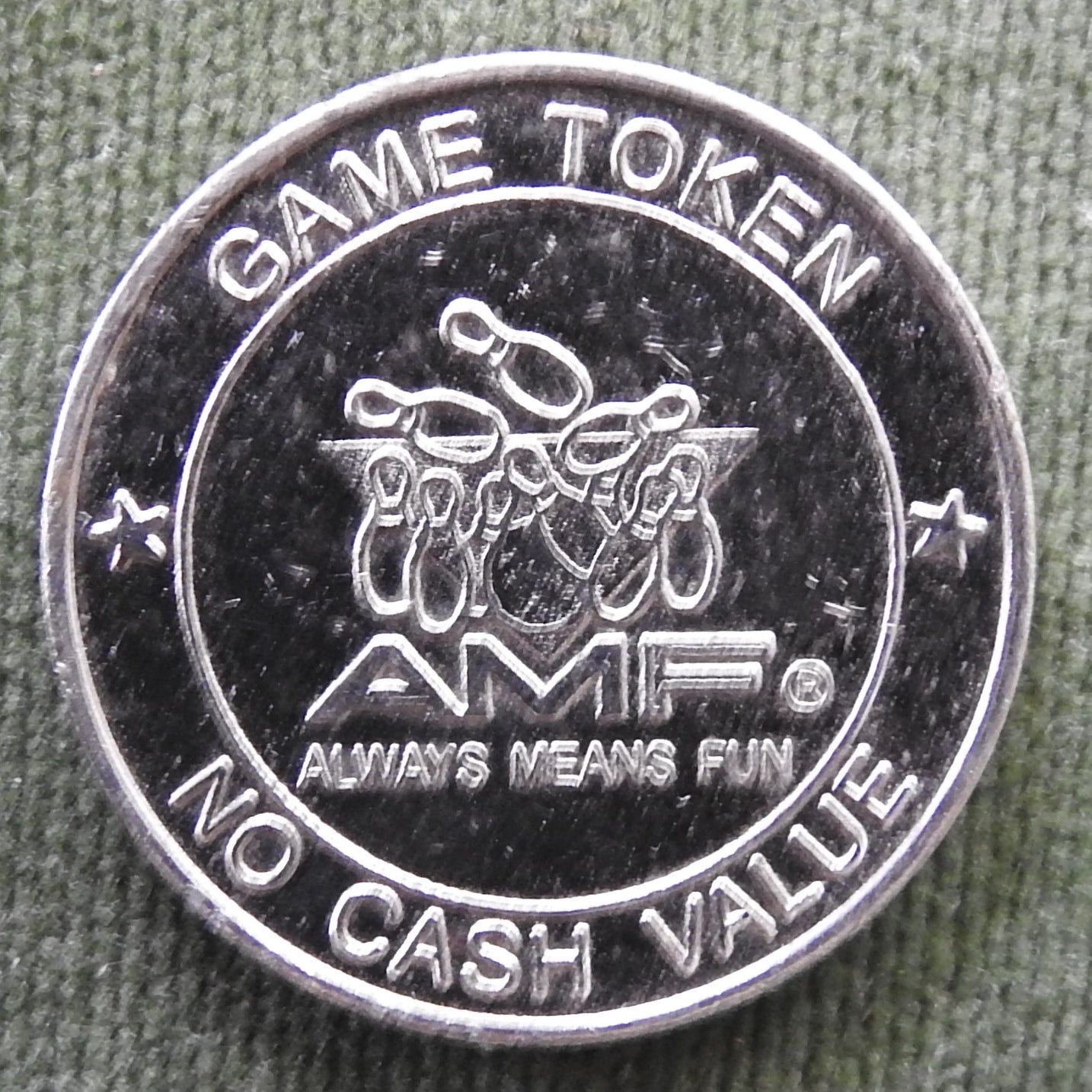 AMF Bowling Amusement Token - Always Means Fun