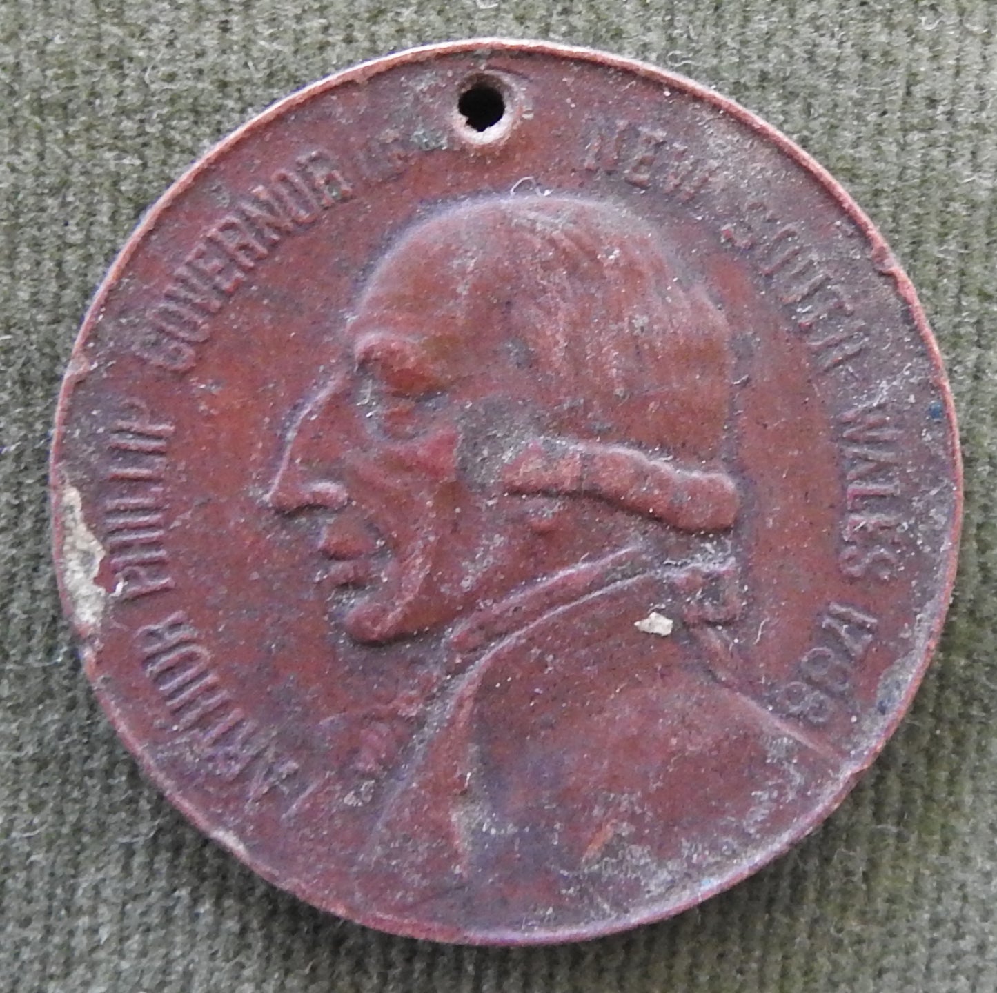 Australia 150th Anniversary Medallion 1938 - Youth Carries On