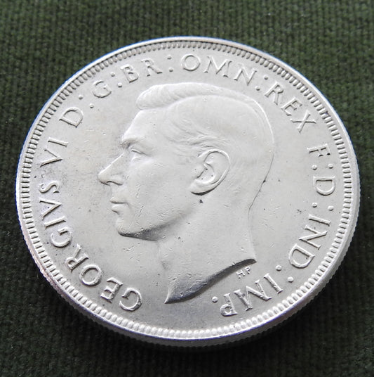 Australian 1938 Crown King George VI Coin