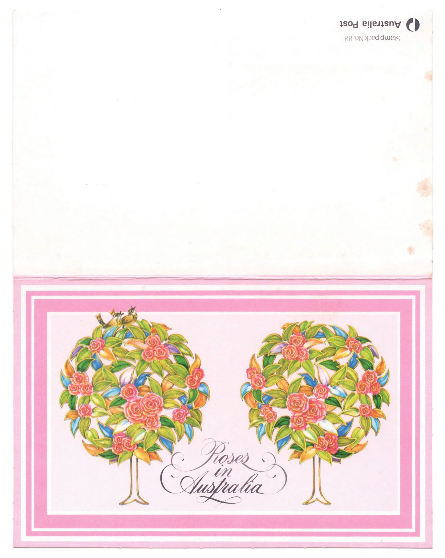 Australia 1982 Roses In Australia Stamp Pack Australia Post Pack (POP)