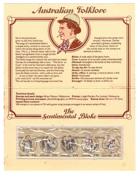 Australia 1983 Australian Folklore Stamp Pack Australia Post Pack (POP)