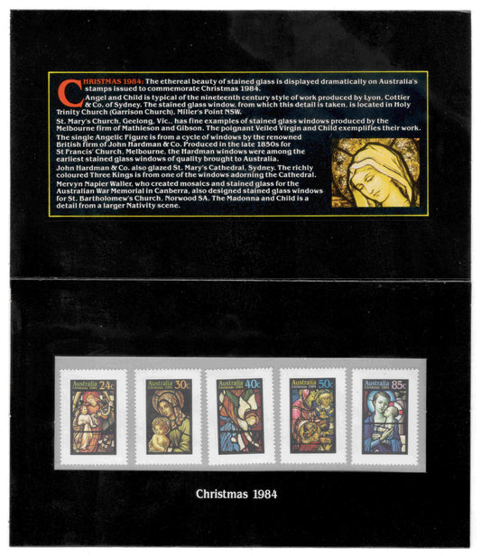 Australia 1984 Christmas Stamp Pack Australia Post Pack (POP)