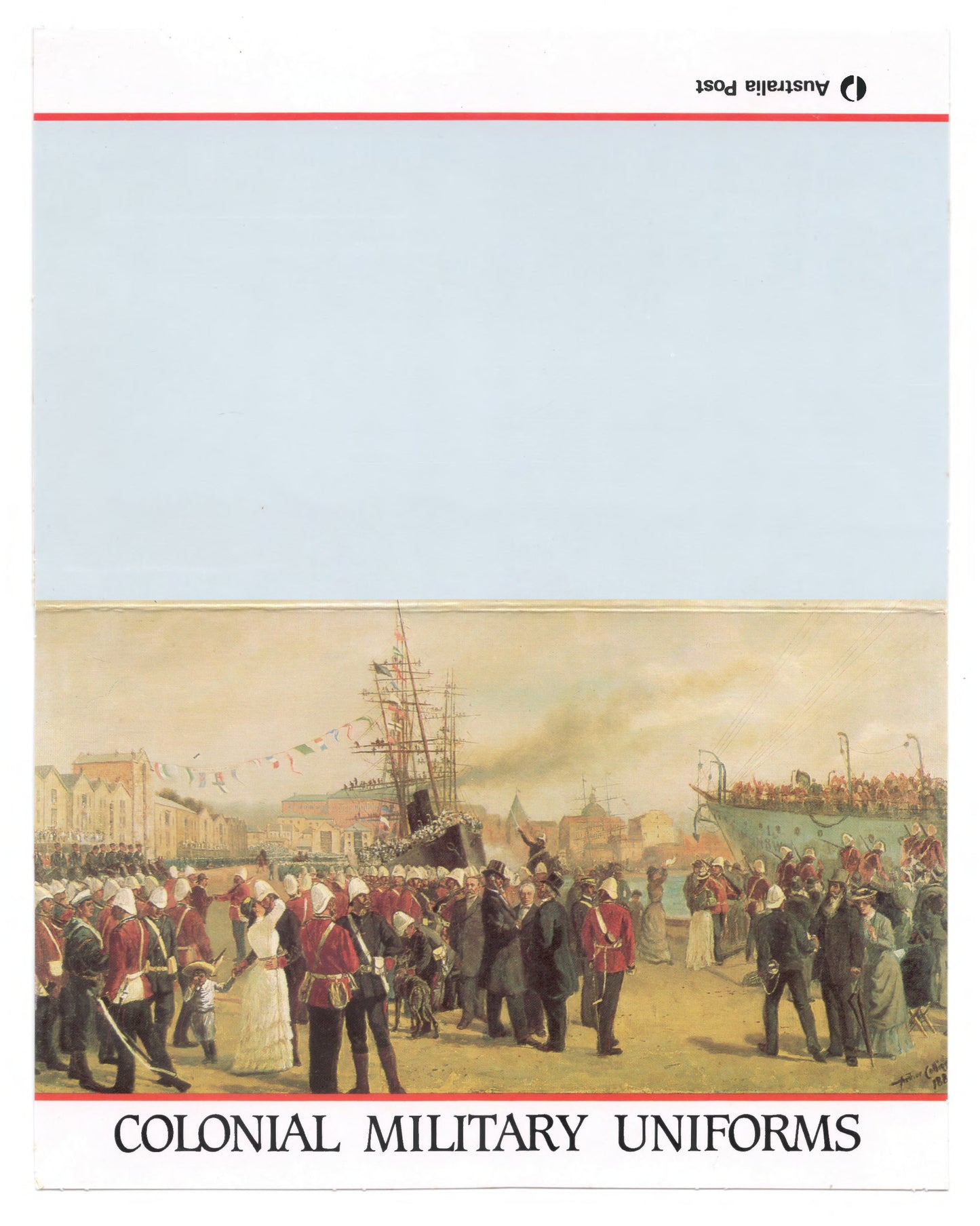 Australia 1985 Colonial Military Uniforms Stamp Pack Australia Post Pack (POP)