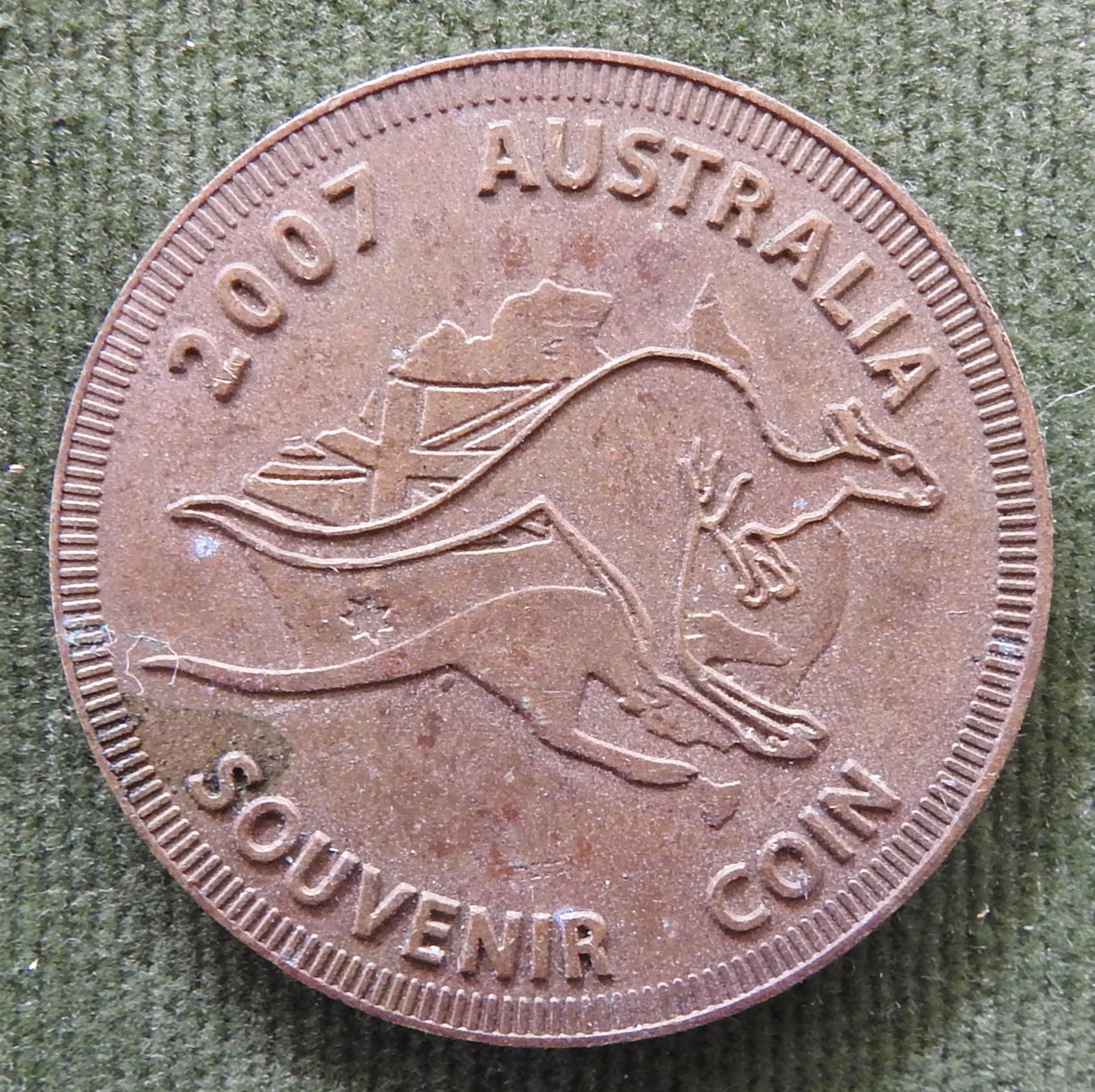 Australian 2007 Minamurra Rainforest Budderoo NP Souvenier Coin
