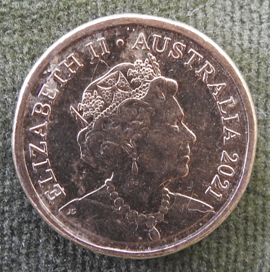 Australian 2021 2 Dollar Aboriginal Elder Queen Elizabeth Coin