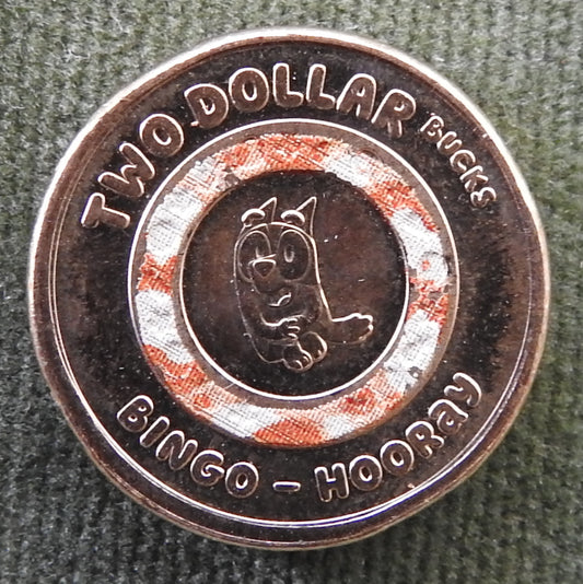 Australian 2026 2 Dollar Bingo - Hooray King Charles III Coin