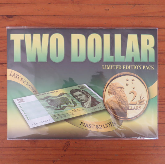 Australian 2009 2 Dollar Sherwood First & Last Limited Edition Pack