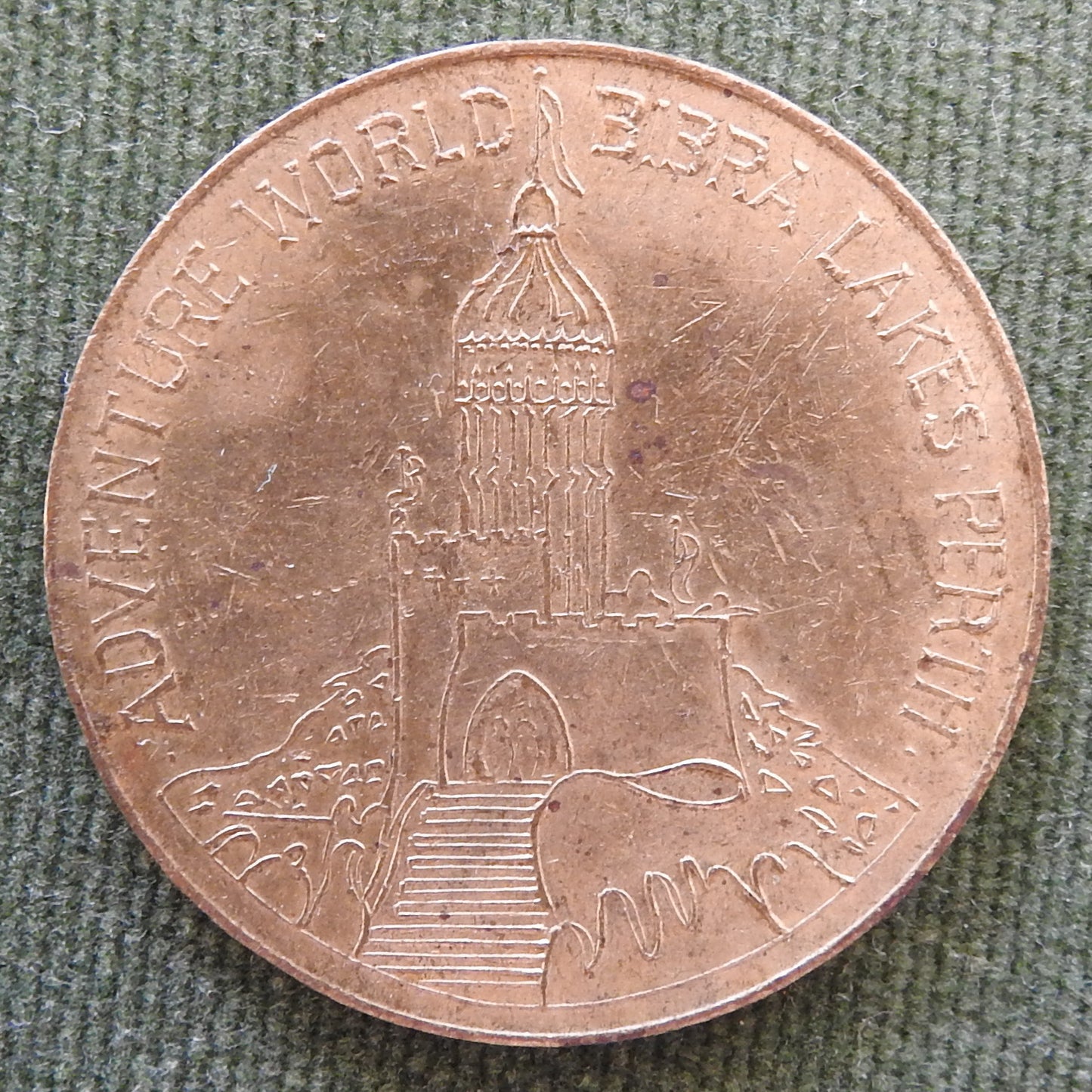 Adventure World Birra Lakes Perth Commemorative Issue Token