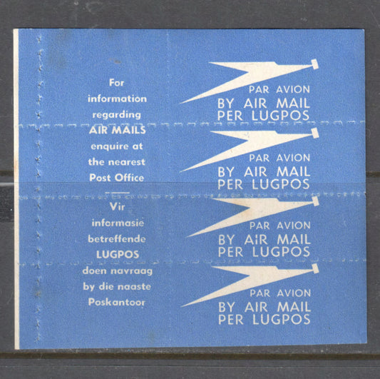 Australian Air Mail Label Par Avion By Air Mail Per Lugpos - Block of 4