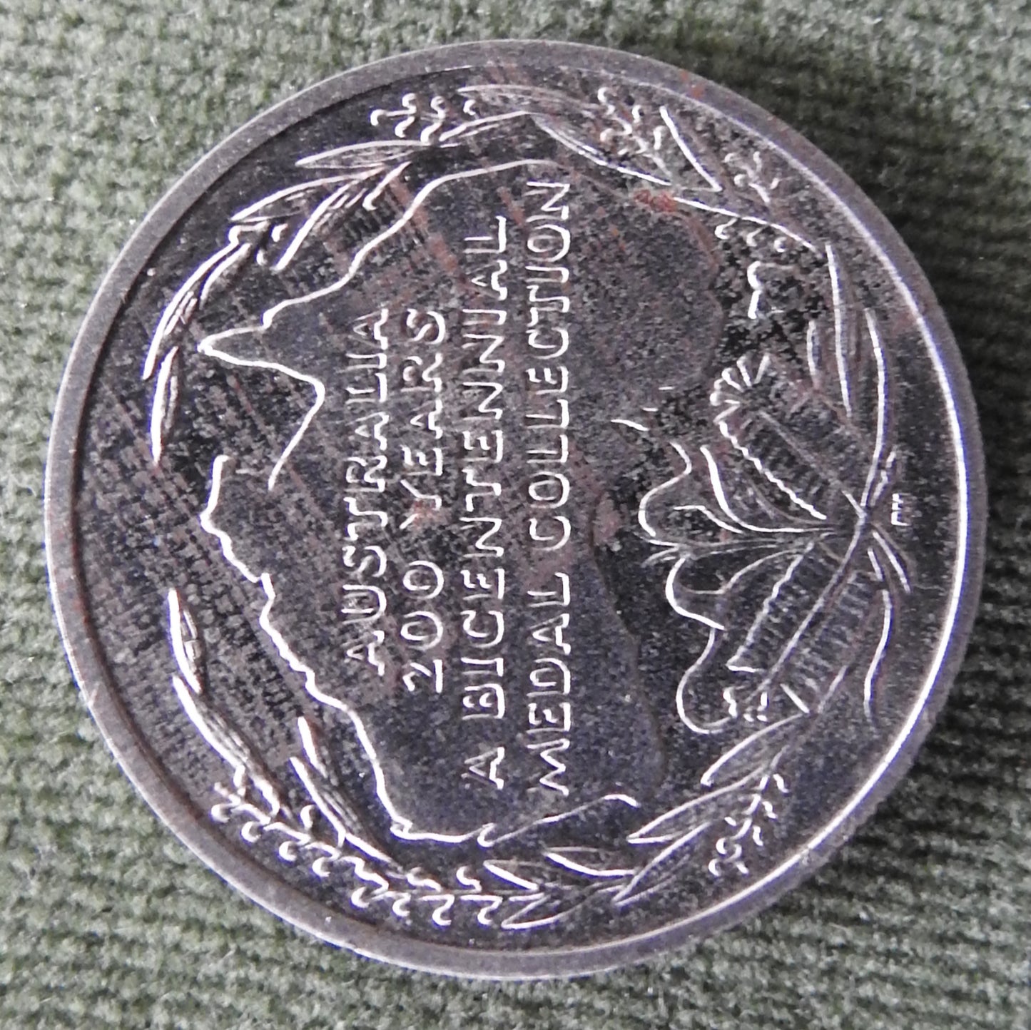 Australian Bicentennial Medal Collection Australian Rules Football 1858 Token