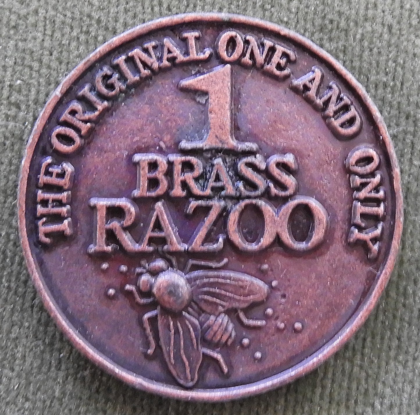 Australian Brass Razoo Token