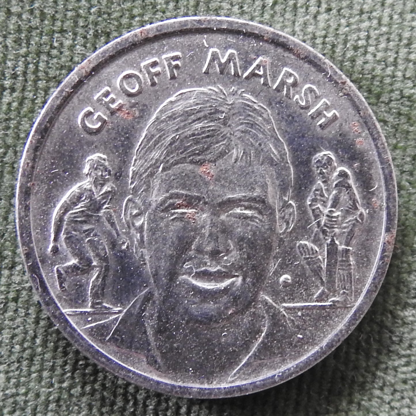 1990-1991 Classic Ashes Geoff Marsh Commemorative Medallion