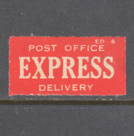 Post Office Express Delivery Label