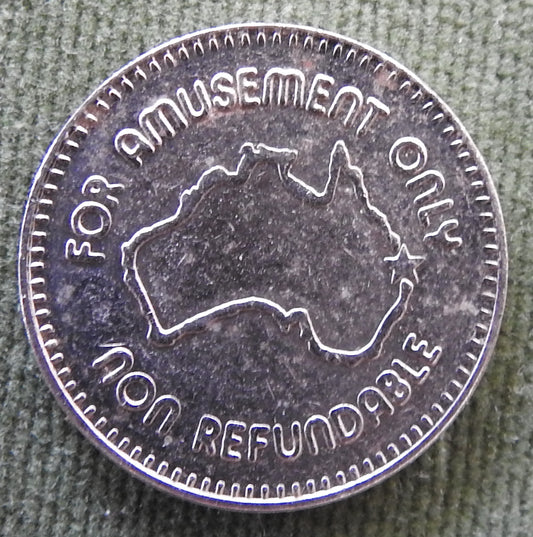 Grundy's Surfers Paradise Amusement Centre Token