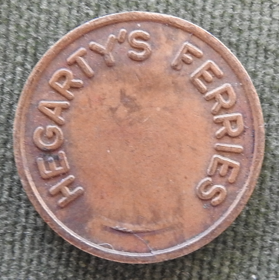 Hegarty's Ferries Token Sydney Ferries