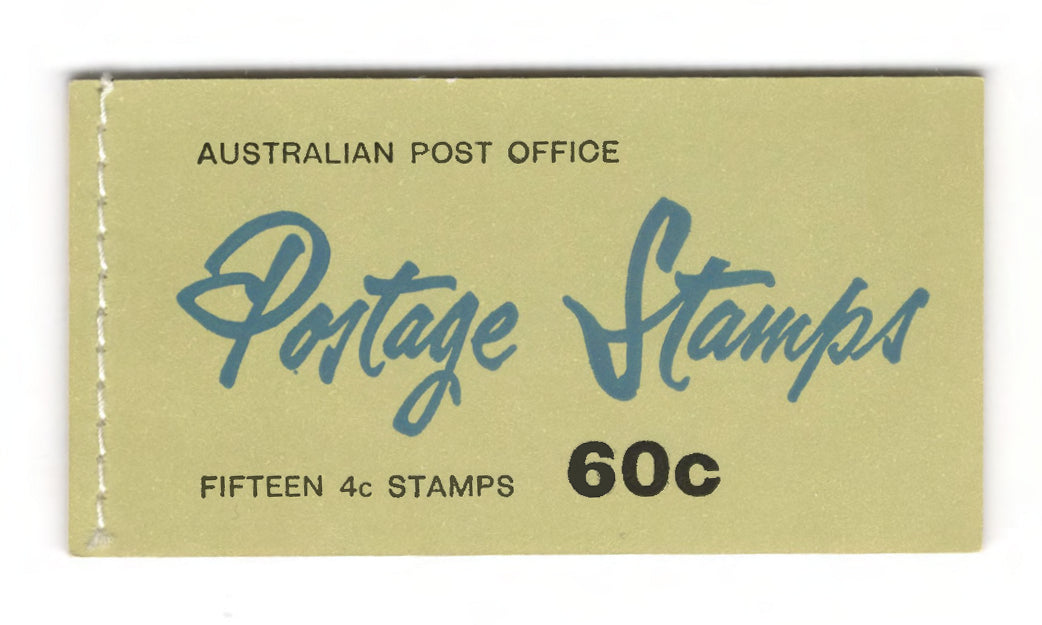 Australian 1967 QEII 4 Cent Red Stamp Booklet Of 15 4 Cent Stamps 60 Cents