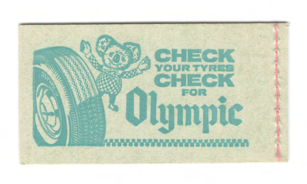 Australian 1963 QEII Stamp Booklet Of 12 5d Green Stamps 5/- (6 only - 1 Pane Removed)