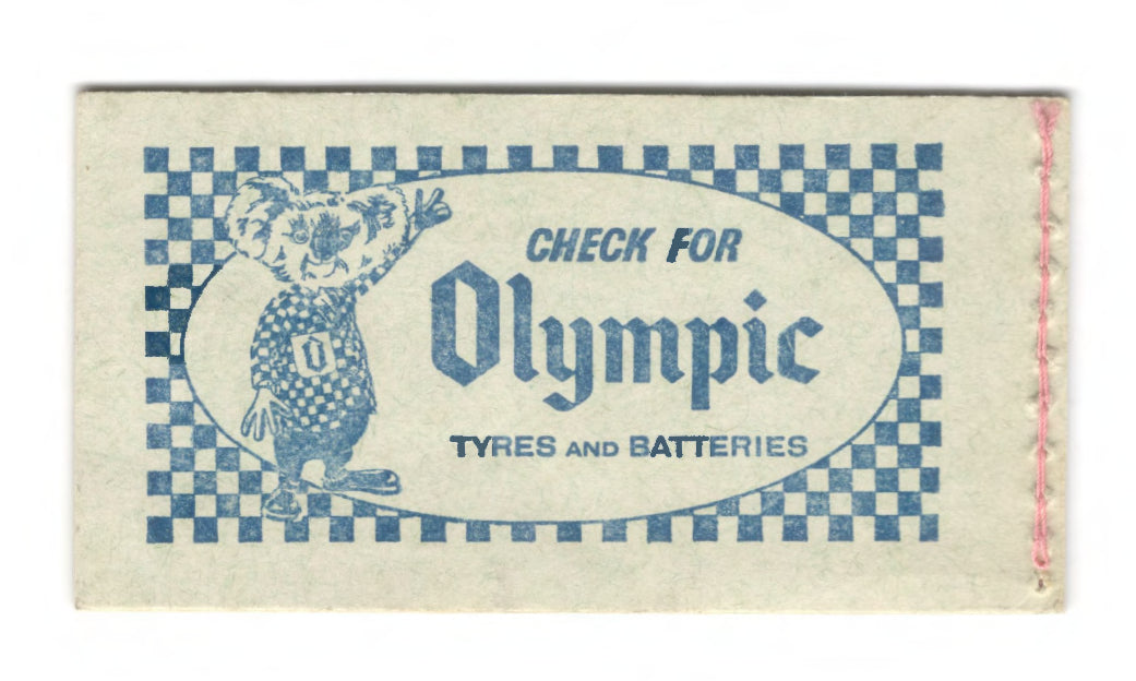 Australian 1960 QEII Stamp Booklet Of 12 5d Blue Stamps 5/-