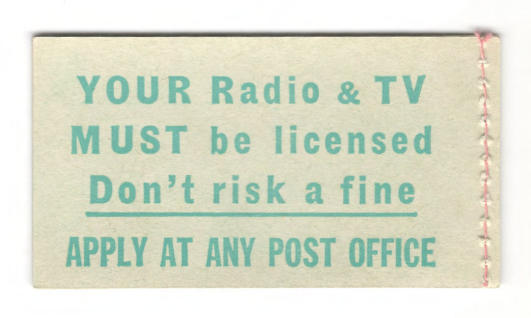 Australian 1965 QEII Stamp Booklet Of 12 5d Red Stamps 5/-