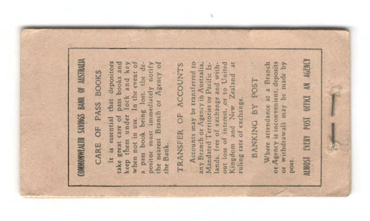 Australian 1949 KGVI Stamp Booklet Of 12 2 1/2d Red Stamps 2/6d
