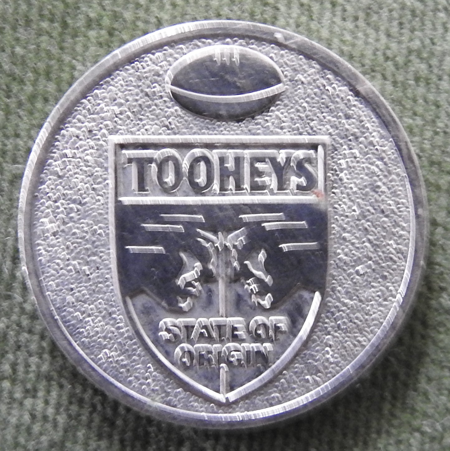 1994 State Of Origin Tooheys Commemorative Medallion - Sunday Telegraph