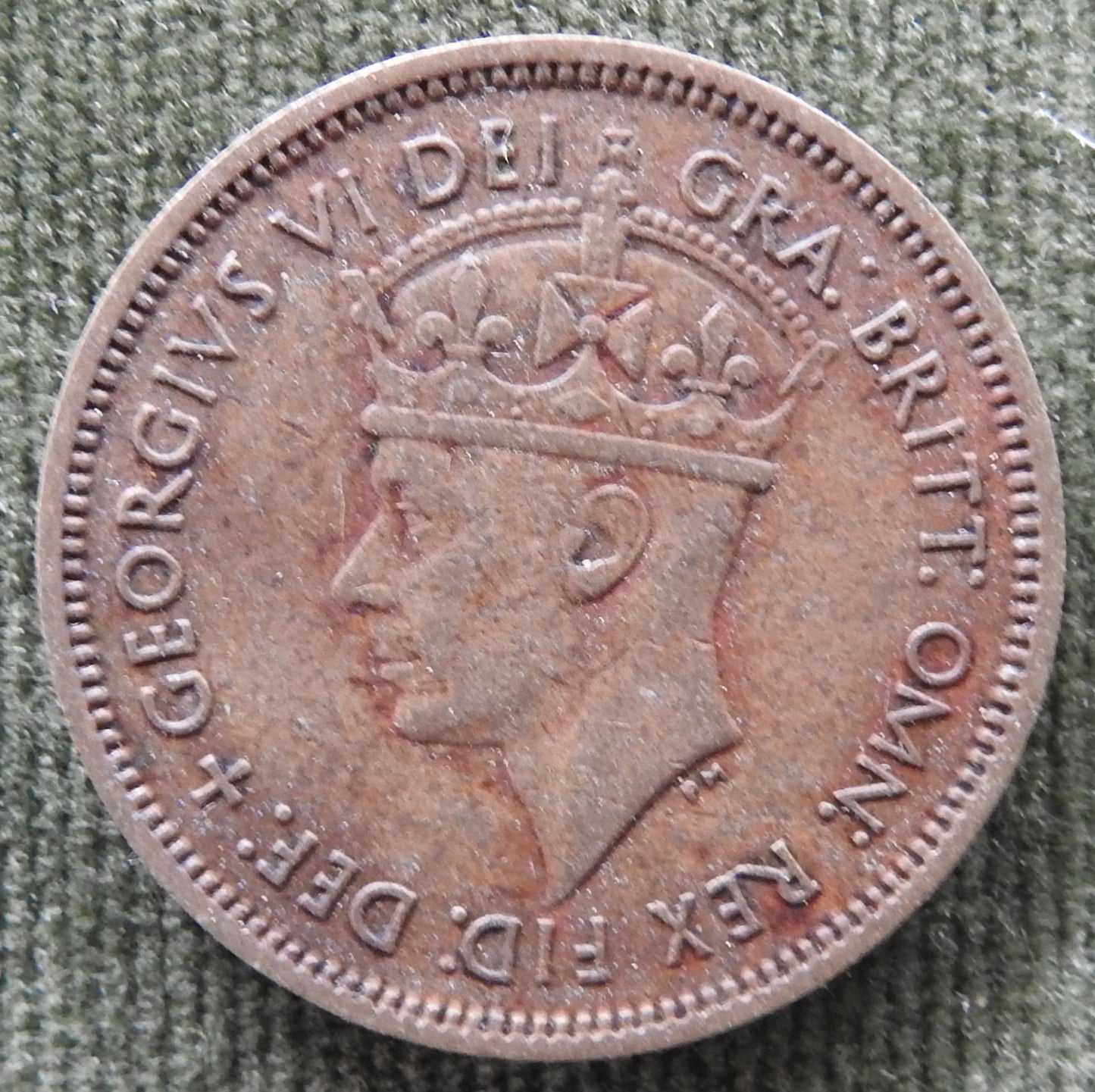 British West Africa 1952 1 Shilling Coin King George VI