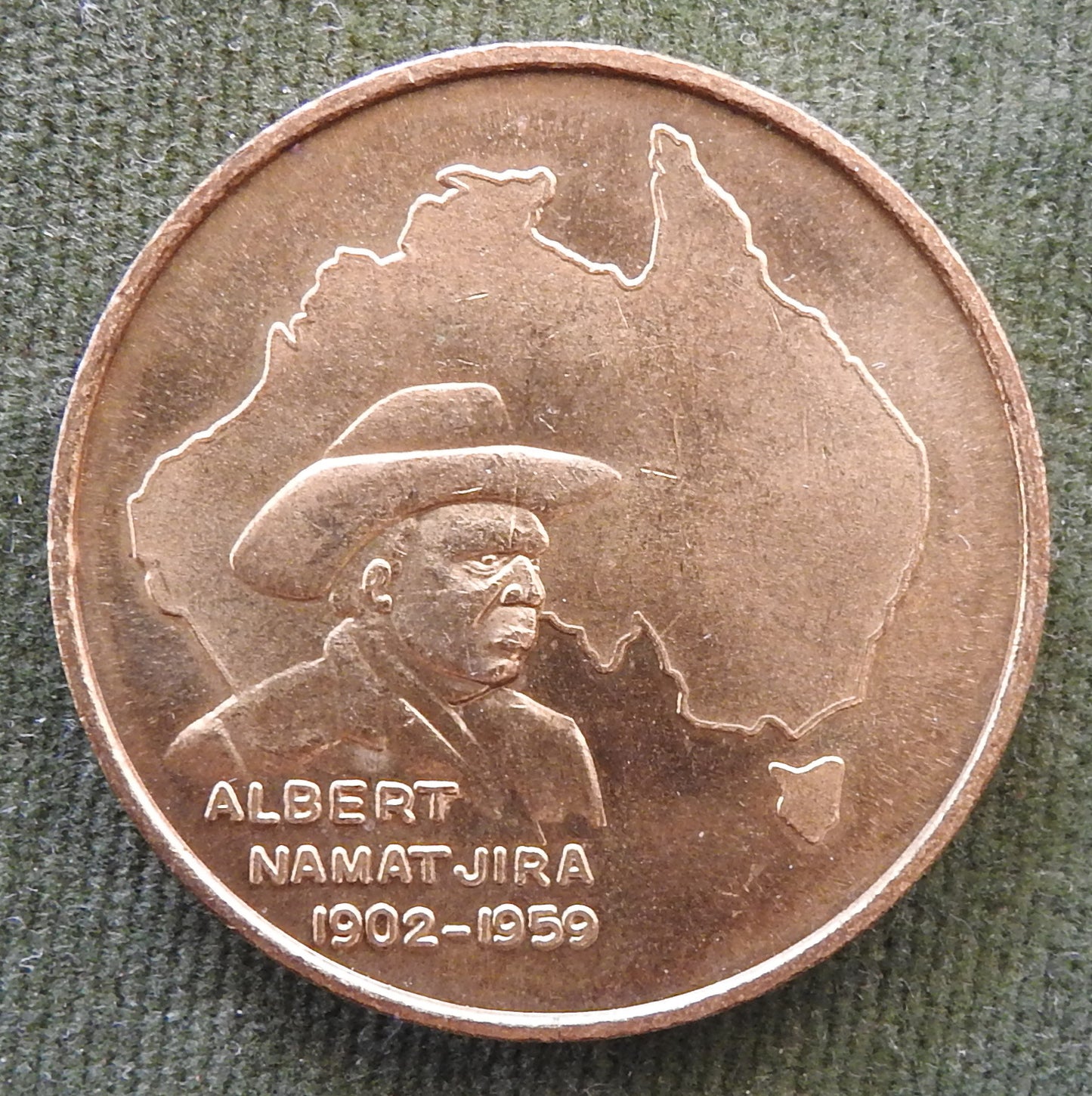 Albert Namatjira Peoples Magazine Token