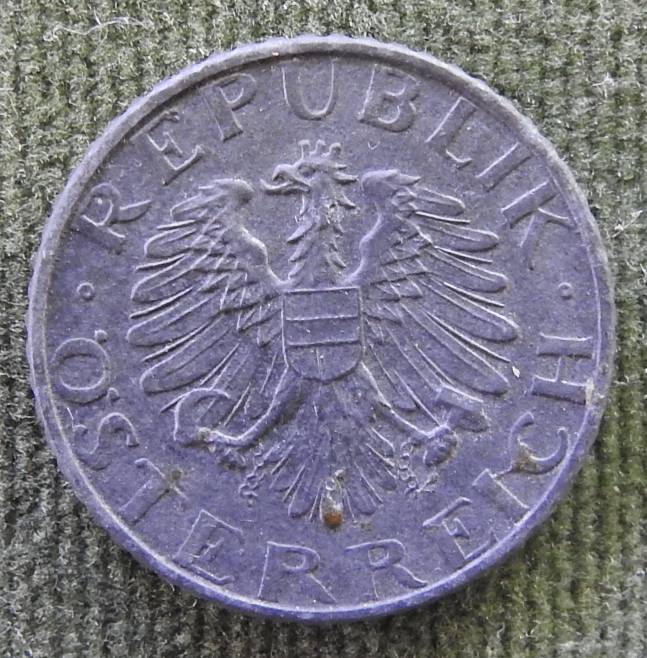 Austria 1957 5 Groschen Austrian Coat of Arms Coin