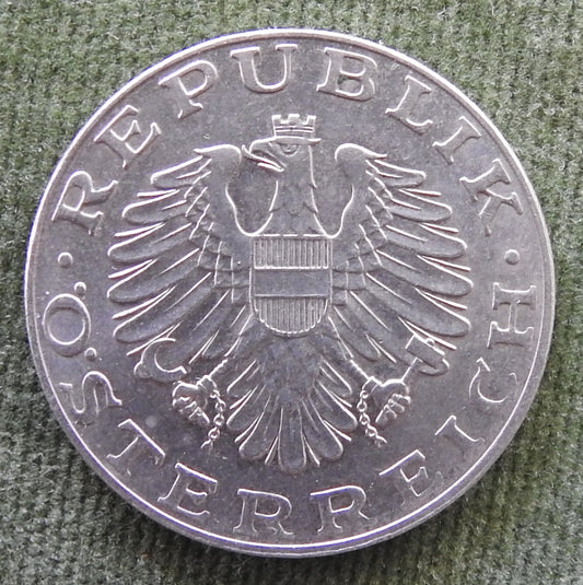 Austria 1974 10 Schilling Coin