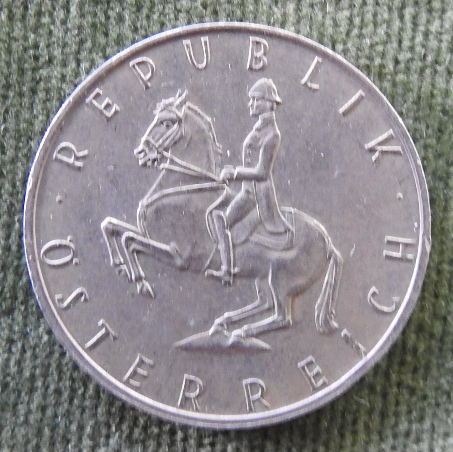 Austria 1973 5 Schilling Coin