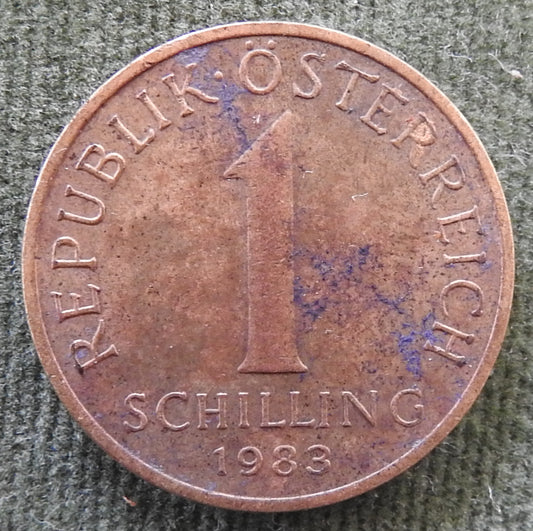 Austria 1983 1 Schilling Coin