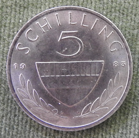 Austria 1983 5 Schilling Lipizzaner Horse Coin