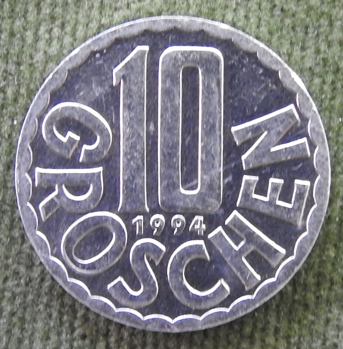Austria 1994 10 Groschen Austrian Coat of Arms Coin