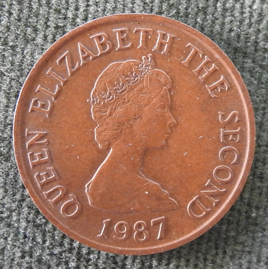 Bailiwick Of Jersey 1987 1 Penny Coin - Circulated