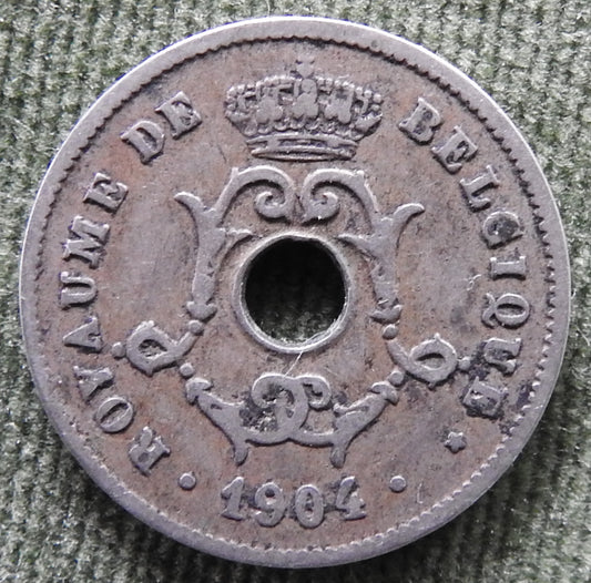 Belgium 1904 10 Centimes Coin