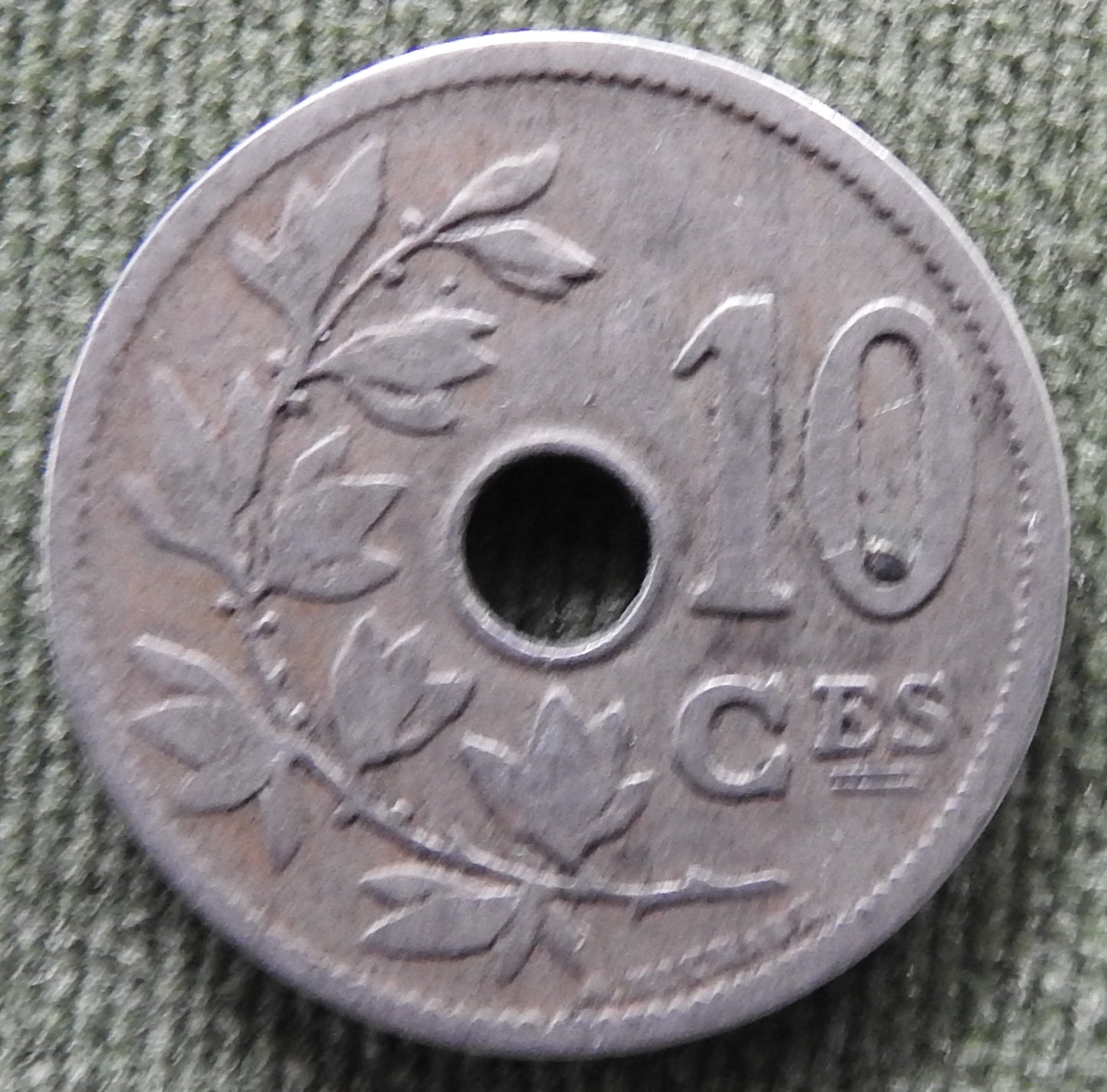 Belgium 1904 10 Centimes Coin